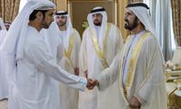  صاحب السمو الشيخ محمد بن راشد آل مكتوم-أخبار-محمد بن راشد يستقبل المهنئين بعيد الأضحى المبارك