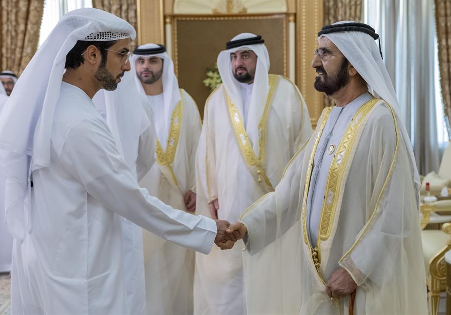  صاحب السمو الشيخ محمد بن راشد آل مكتوم-أخبار-محمد بن راشد يستقبل المهنئين بعيد الأضحى المبارك