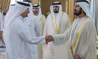  صاحب السمو الشيخ محمد بن راشد آل مكتوم-أخبار-محمد بن راشد يستقبل المهنئين بعيد الأضحى المبارك