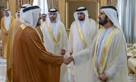  صاحب السمو الشيخ محمد بن راشد آل مكتوم-أخبار-محمد بن راشد يستقبل المهنئين بعيد الأضحى المبارك