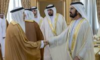  صاحب السمو الشيخ محمد بن راشد آل مكتوم-أخبار-محمد بن راشد يستقبل المهنئين بعيد الأضحى المبارك