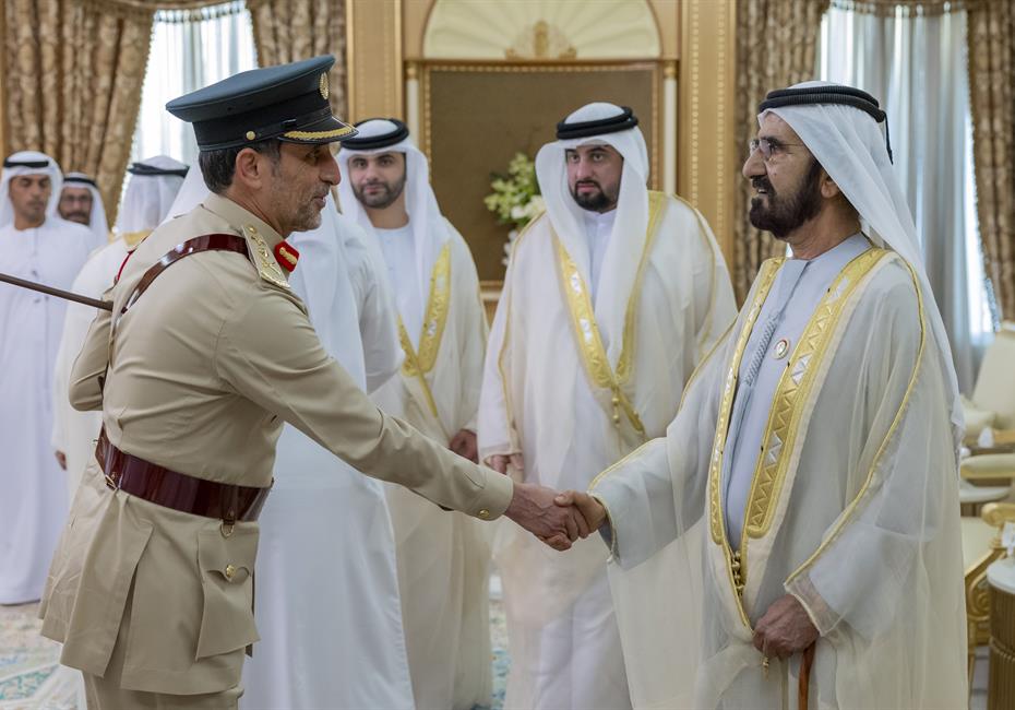  صاحب السمو الشيخ محمد بن راشد آل مكتوم-أخبار-محمد بن راشد يستقبل المهنئين بعيد الأضحى المبارك