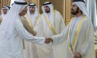  صاحب السمو الشيخ محمد بن راشد آل مكتوم-أخبار-محمد بن راشد يستقبل المهنئين بعيد الأضحى المبارك