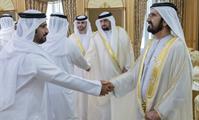  صاحب السمو الشيخ محمد بن راشد آل مكتوم-أخبار-محمد بن راشد يستقبل المهنئين بعيد الأضحى المبارك