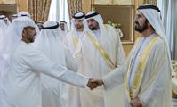  صاحب السمو الشيخ محمد بن راشد آل مكتوم-أخبار-محمد بن راشد يستقبل المهنئين بعيد الأضحى المبارك