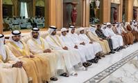  صاحب السمو الشيخ محمد بن راشد آل مكتوم-أخبار-محمد بن راشد يستقبل المهنئين بعيد الأضحى المبارك