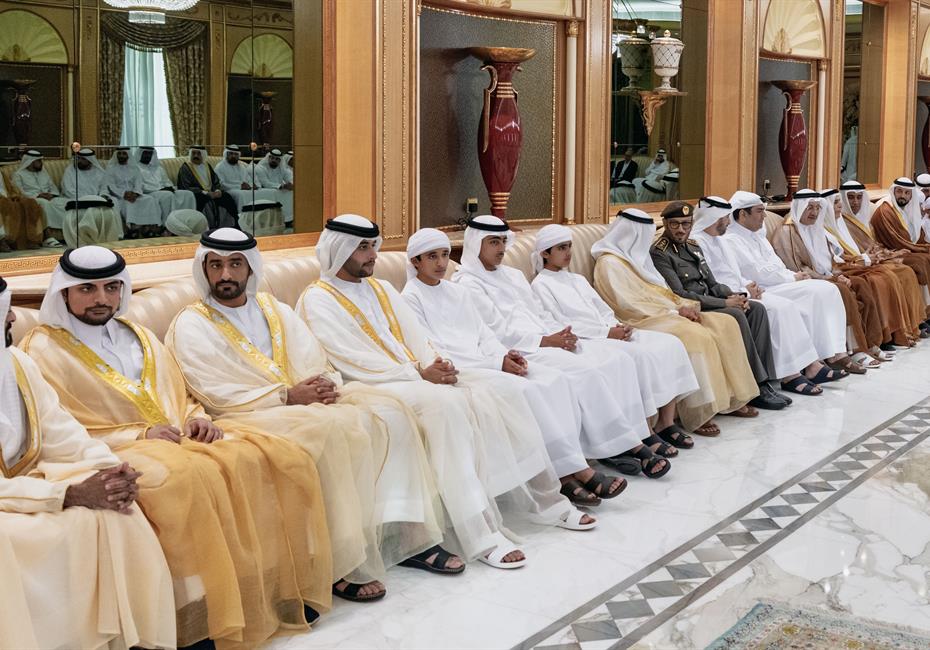  صاحب السمو الشيخ محمد بن راشد آل مكتوم-أخبار-محمد بن راشد يستقبل المهنئين بعيد الأضحى المبارك