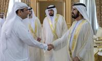  صاحب السمو الشيخ محمد بن راشد آل مكتوم-أخبار-محمد بن راشد يستقبل المهنئين بعيد الأضحى المبارك