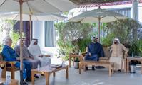His Highness Sheikh Mohammed bin Rashid Al Maktoum-News-Mohamed bin Zayed meets with Mohammed bin Rashid