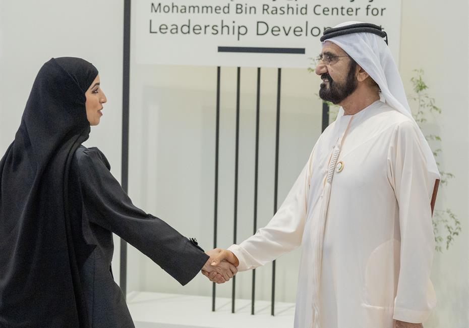  صاحب السمو الشيخ محمد بن راشد آل مكتوم-أخبار-محمد بن راشد يشهد تخريج دفعة 2024-2025 من منتسبي برنامج محمد بن راشد لإعداد القادة