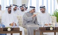  صاحب السمو الشيخ محمد بن راشد آل مكتوم-أخبار-رئيس الدولة يستقبل محمد بن راشد