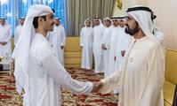  صاحب السمو الشيخ محمد بن راشد آل مكتوم-أخبار-محمد بن راشد يلتقي أوائل الثانوية العامة على مستوى الدولة