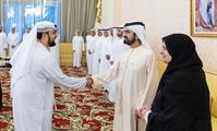  صاحب السمو الشيخ محمد بن راشد آل مكتوم-أخبار-محمد بن راشد يلتقي أوائل خريجي جامعة محمد بن راشد للطب والعلوم الصحية