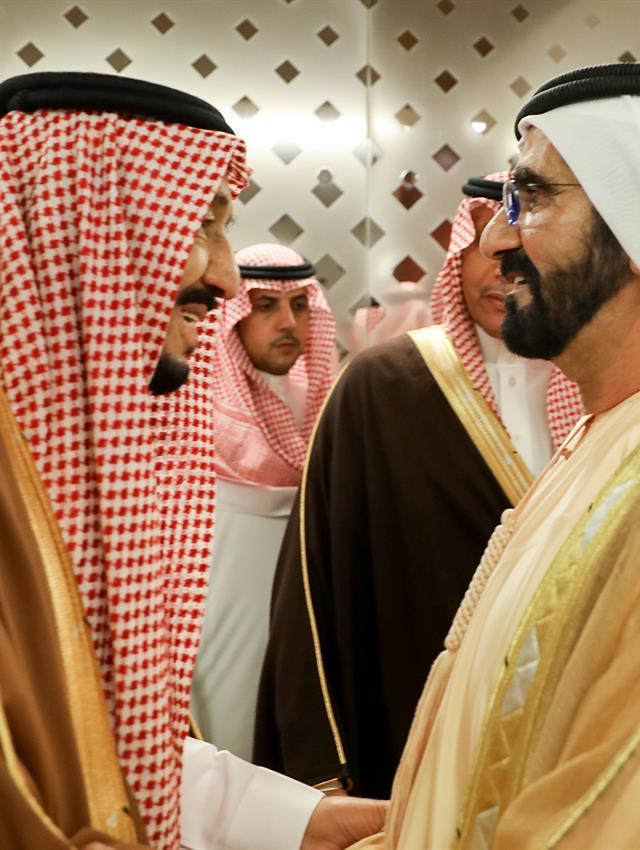His Highness Sheikh Mohammed bin Rashid Al Maktoum -  - Custodian of the Two Holy Mosques arrives in UAE