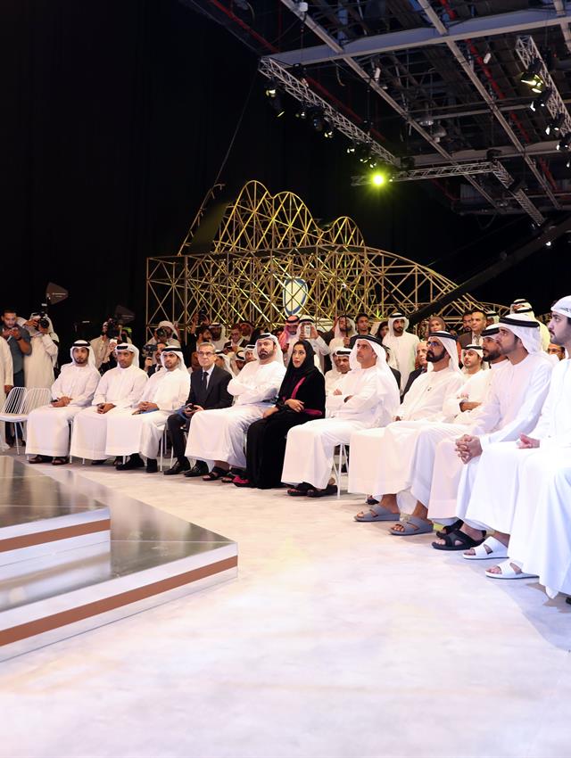  صاحب السمو الشيخ محمد بن راشد آل مكتوم -  - محمد بن راشد يحضر جلسة دور منصات التواصل في الحفاظ على لغات العرب القديمة وإحيائها