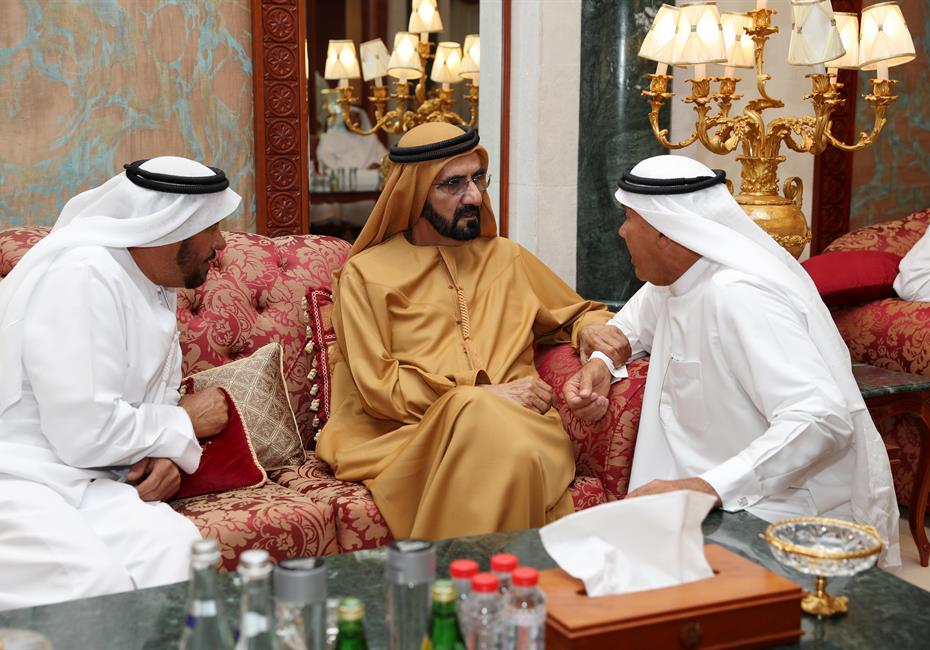 His Highness Sheikh Mohammed bin Rashid Al Maktoum-News-Mohammed bin Rashid offers condolences to Mohammed Al Ramaithi and Musbih Al-Fattan