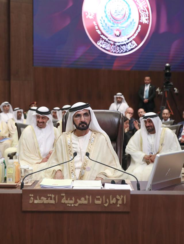 His Highness Sheikh Mohammed bin Rashid Al Maktoum -  - Arab Summit opens in Jordan