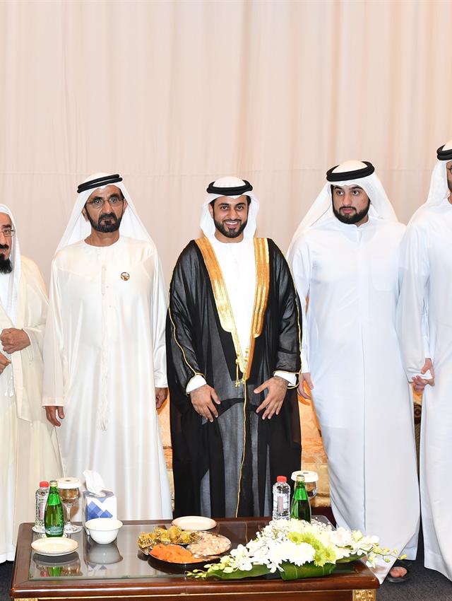 His Highness Sheikh Mohammed bin Rashid Al Maktoum -  - Mohammed bin Rashid attends Al Ulama-Al Gergawi family wedding