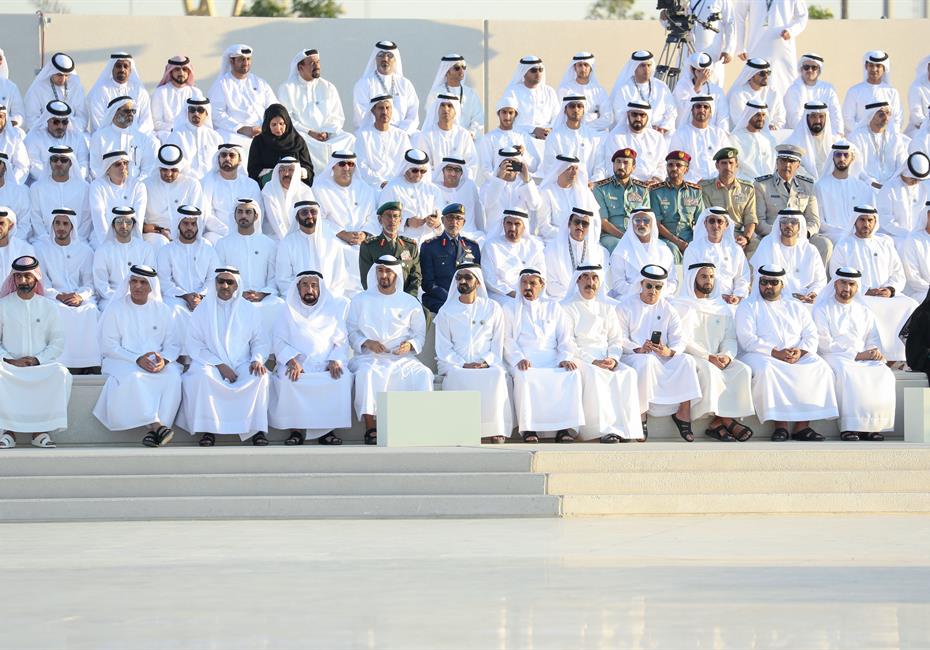 His Highness Sheikh Mohammed bin Rashid Al Maktoum-News-VP, Abu Dhabi Crown Prince and Rulers of Emirates attend Commemoration Day event in Abu Dhabi