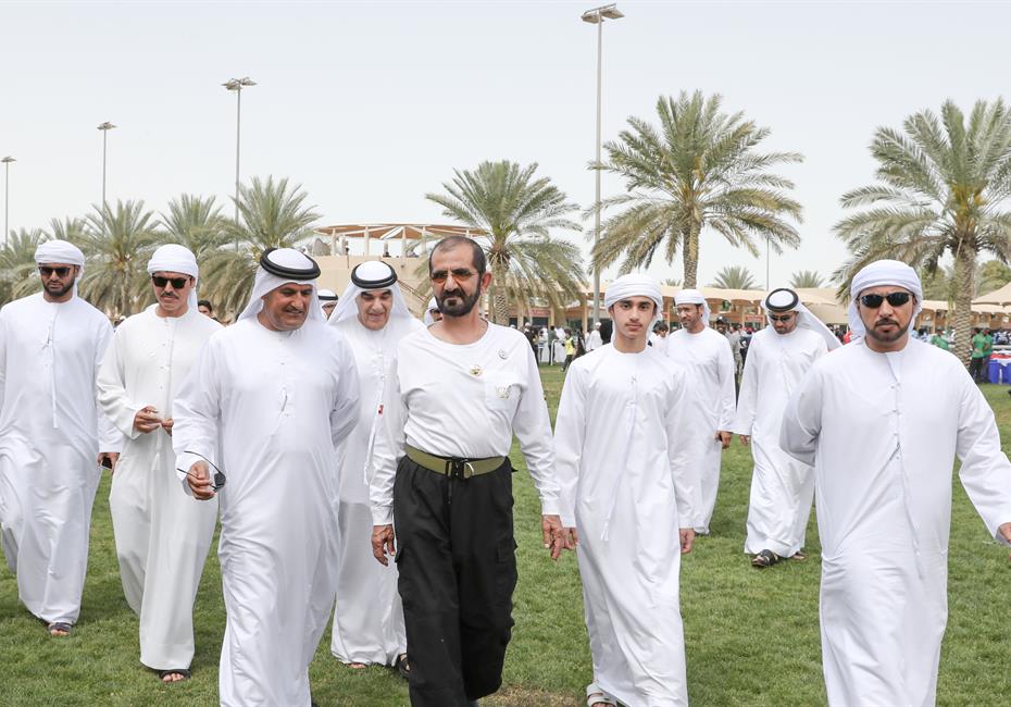 His Highness Sheikh Mohammed bin Rashid Al Maktoum-News-Mohammed bin Rashid attends Dubai Crown Prince Endurance Ride