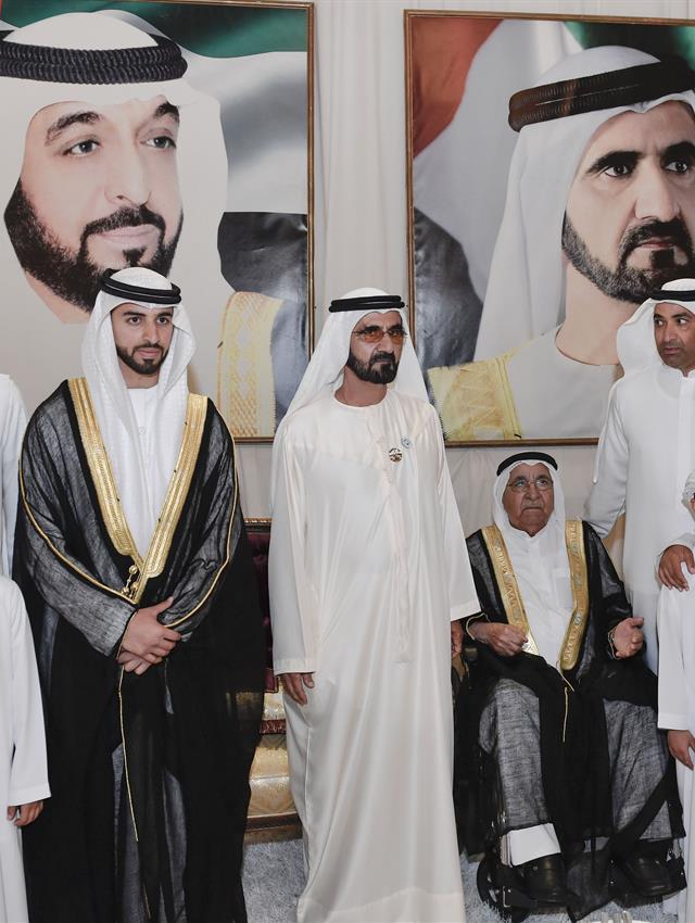 His Highness Sheikh Mohammed bin Rashid Al Maktoum -  - Mohammed bin Rashid attends Al Marri-Al Ghaith wedding