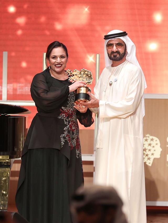 His Highness Sheikh Mohammed bin Rashid Al Maktoum -  - Mohammed bin Rashid honors winner of Global Teacher Prize