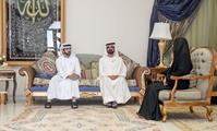 His Highness Sheikh Mohammed bin Rashid Al Maktoum-News-Mohammed bin Rashid visits the widow of late Obeid Al Helou