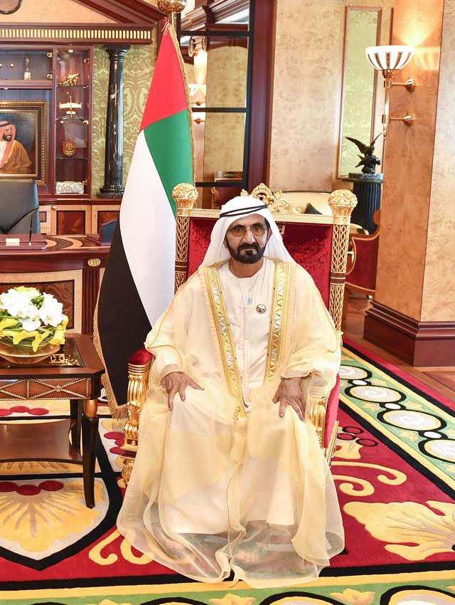  صاحب السمو الشيخ محمد بن راشد آل مكتوم -  - محمد بن راشد يستقبل رئيس جورجيا ويبحثان آفاق التعاون بين البلدين