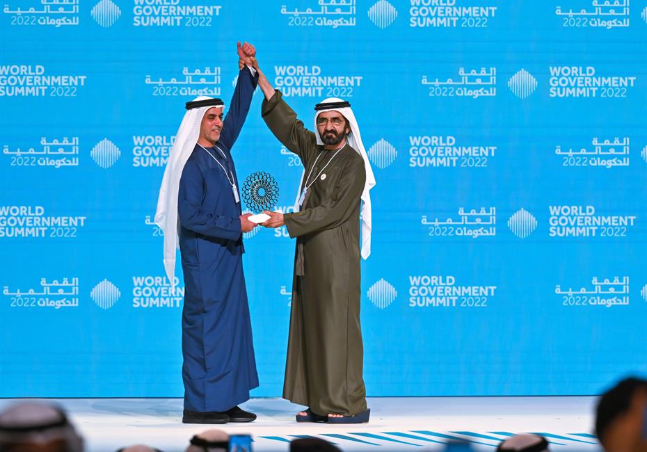  صاحب السمو الشيخ محمد بن راشد آل مكتوم-أخبار-محمد بن راشد يكرّم سيف بن زايد تقديراً لجهوده الاستثنائية في إنجاح إكسبو 2020 دبي