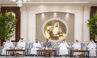 His Highness Sheikh Mohammed bin Rashid Al Maktoum-News-Mohamed bin Zayed accepts condolences of Mohammed bin Rashid, Rulers on death of Sheikh Khalifa bin Zayed Al Nahyan