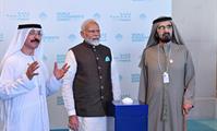 His Highness Sheikh Mohammed bin Rashid Al Maktoum-News-Mohammed bin Rashid and Indian PM lay foundation stone for Bharat Mart in Dubai