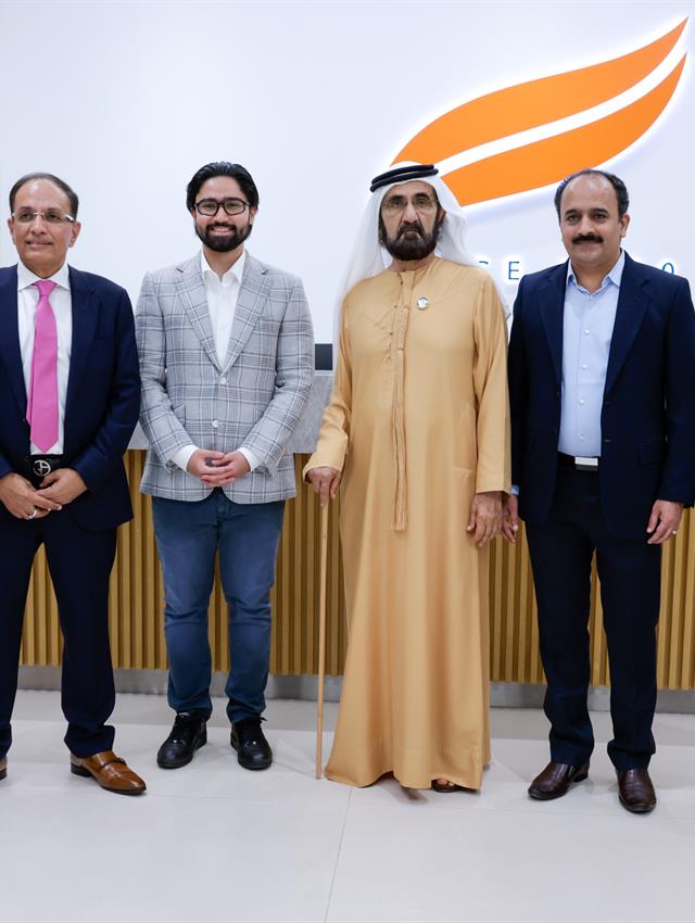 His Highness Sheikh Mohammed bin Rashid Al Maktoum -  - Mohammed bin Rashid visits global research centre of Himalaya Wellness