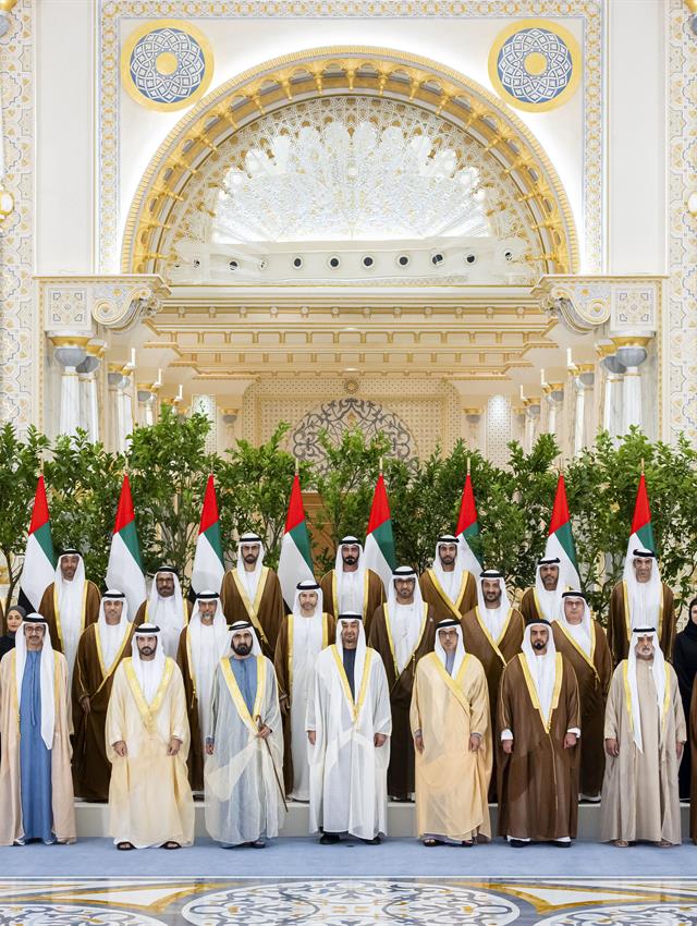 His Highness Sheikh Mohammed bin Rashid Al Maktoum -  - Hamdan bin Mohammed, newly appointed ministers take oath before UAE President, Mohammed bin Rashid