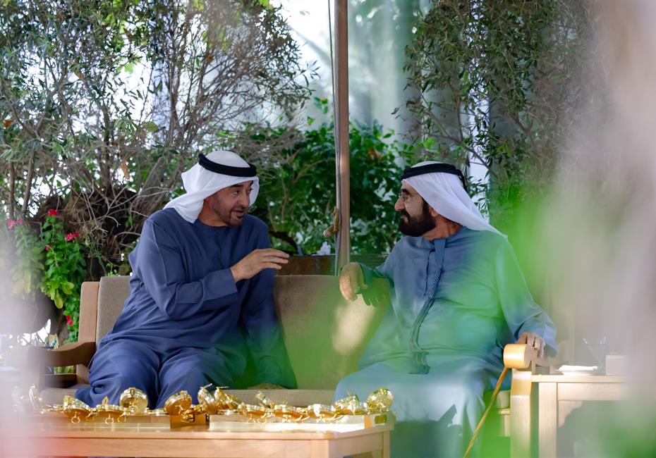 His Highness Sheikh Mohammed bin Rashid Al Maktoum-News-UAE President, Mohammed bin Rashid discuss national affairs during meeting at Al Marmoom in Dubai