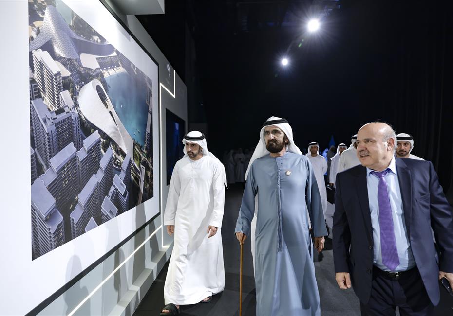 His Highness Sheikh Mohammed bin Rashid Al Maktoum-News-Mohammed bin Rashid reviews Azizi Developments’ cultural district project in Dubai South