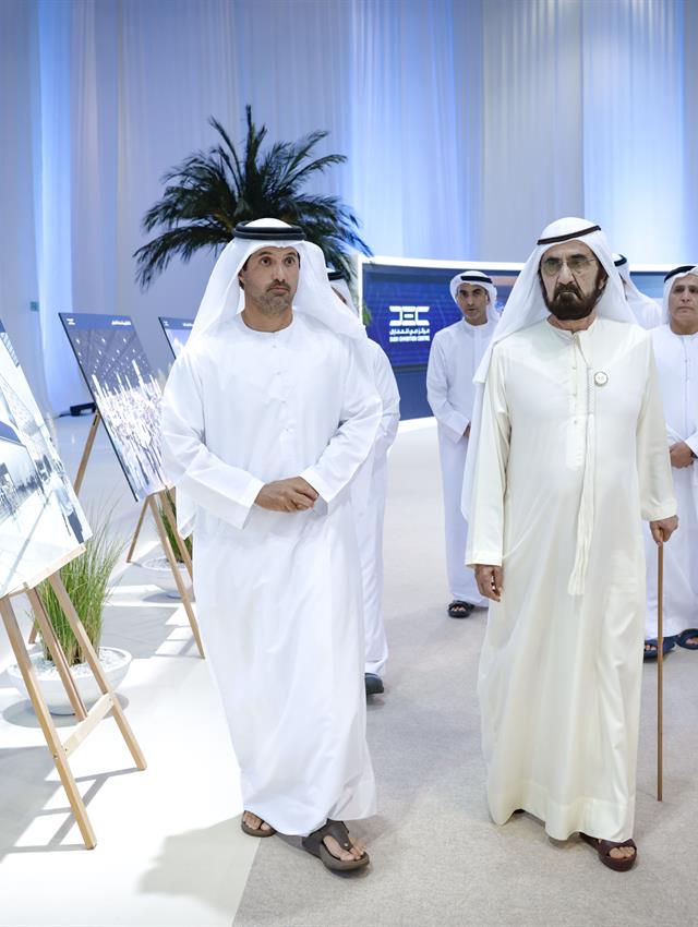 His Highness Sheikh Mohammed bin Rashid Al Maktoum -  - Mohammed bin Rashid approves AED10 billion expansion plan for the Dubai Exhibition Centre at Expo City Dubai