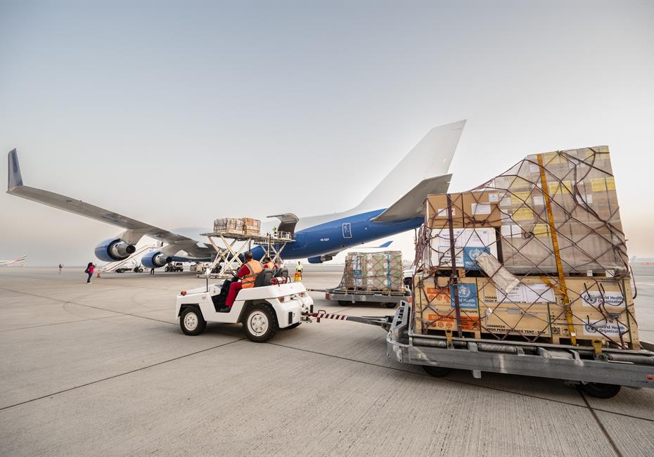 His Highness Sheikh Mohammed bin Rashid Al Maktoum-News-Under Mohammed bin Rashid’s directives, Dubai Humanitarian airlifts 71.6 MT of critical medical supplies to Gaza