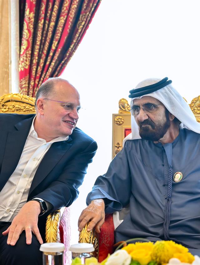 His Highness Sheikh Mohammed bin Rashid Al Maktoum -  - Mohammed bin Rashid meets with Group Chairman of HSBC Holdings