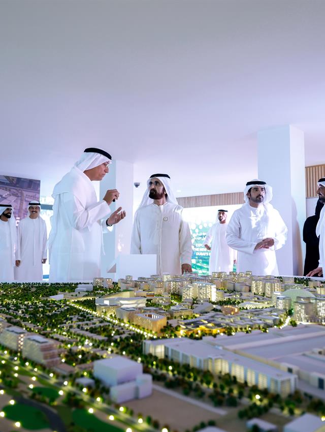 His Highness Sheikh Mohammed bin Rashid Al Maktoum -  - Mohammed bin Rashid approves new master plan for Expo City, placing it at the centre of Dubai’s future growth