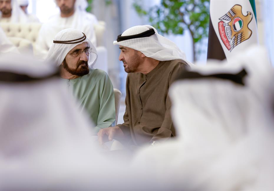 His Highness Sheikh Mohammed bin Rashid Al Maktoum-News-UAE President, Mohammed bin Rashid discuss national development