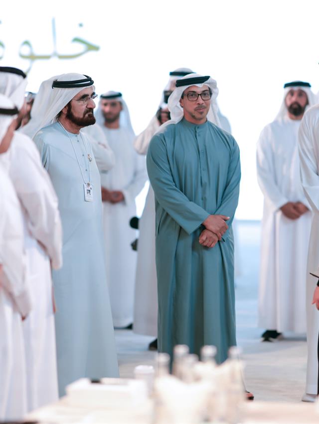 His Highness Sheikh Mohammed bin Rashid Al Maktoum -  - Mohammed bin Rashid attends part of the ‘National Identity Retreat’