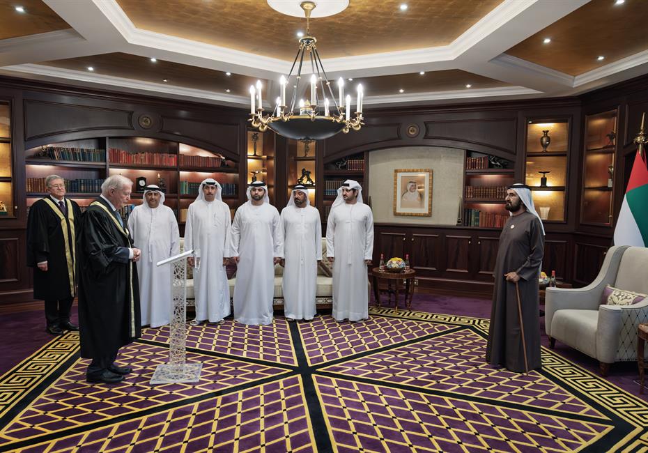 His Highness Sheikh Mohammed bin Rashid Al Maktoum-News-Mohammed bin Rashid presides over the swearing-in ceremony of new DIFC Courts judges