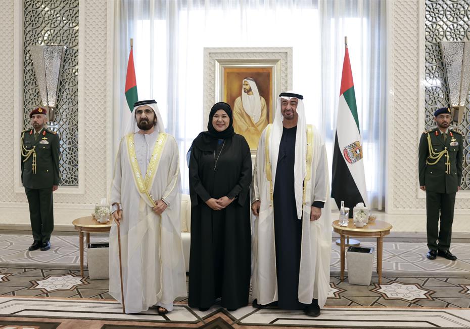 His Highness Sheikh Mohammed bin Rashid Al Maktoum-News-UAE President presides over the swearing-in ceremony of the newly appointed Minister of Family in presence of Mohammed bin Rashid and Mansour bin Zayed