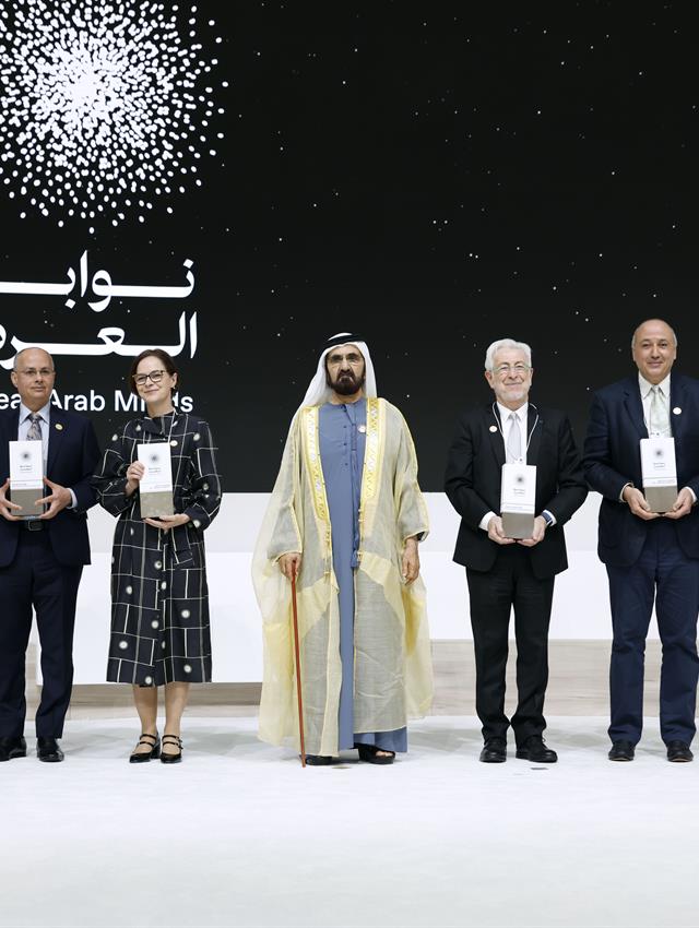 His Highness Sheikh Mohammed bin Rashid Al Maktoum -  - Mohammed bin Rashid honours winners of Great Arab Minds 2024 awards