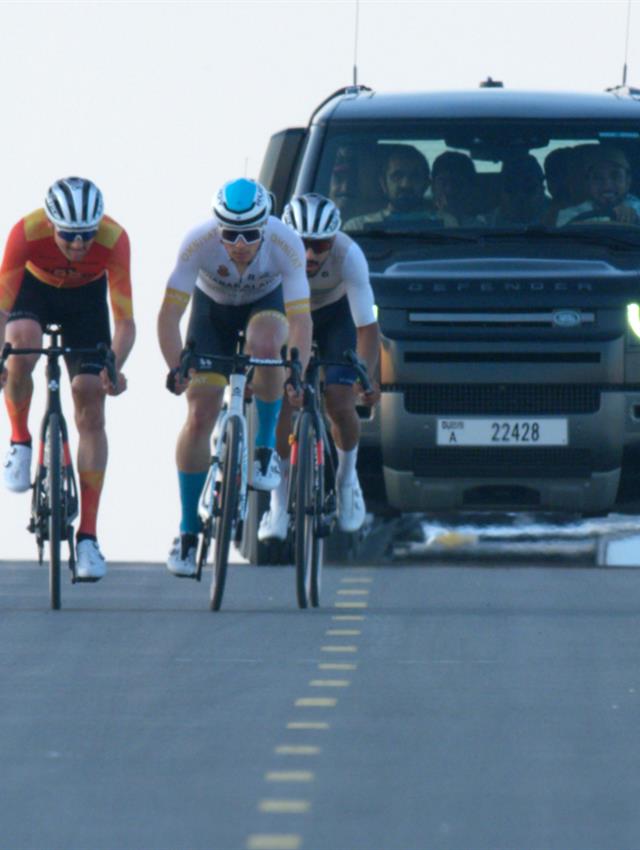 His Highness Sheikh Mohammed bin Rashid Al Maktoum -  - Mohammed bin Rashid attends ‘Ruler’s Court Elite Men’s Cycling Race’