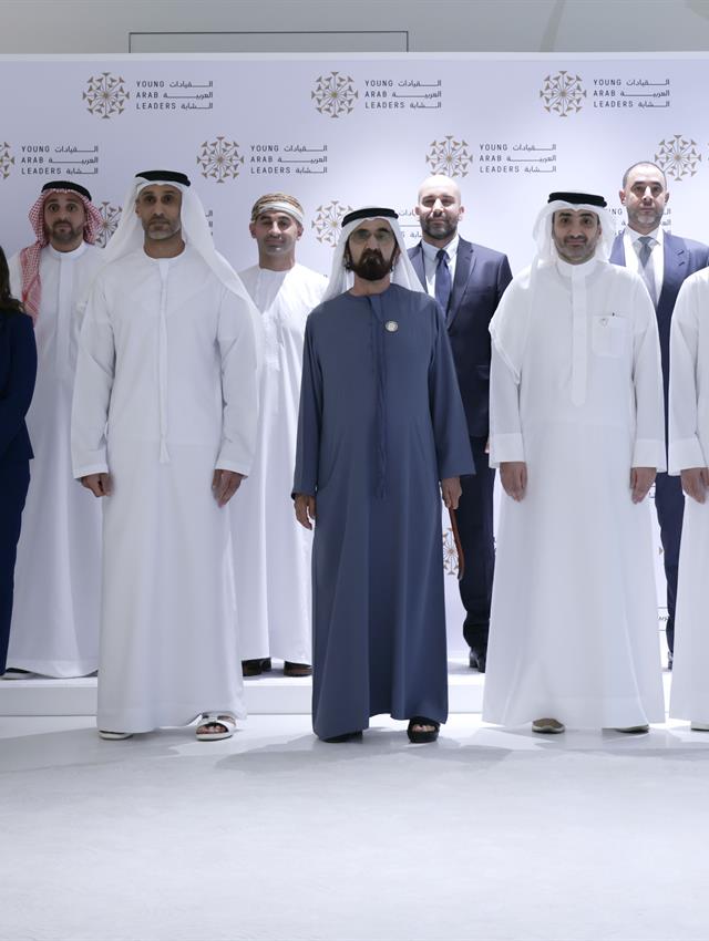 His Highness Sheikh Mohammed bin Rashid Al Maktoum -  - Mohammed bin Rashid meets with members of the Board of Young Arab Leaders