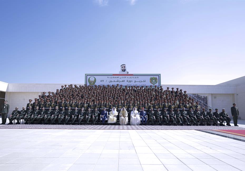 His Highness Sheikh Mohammed bin Rashid Al Maktoum-News-Mohammed bin Rashid attends graduation ceremony at the Zayed II Military College in Al Ain