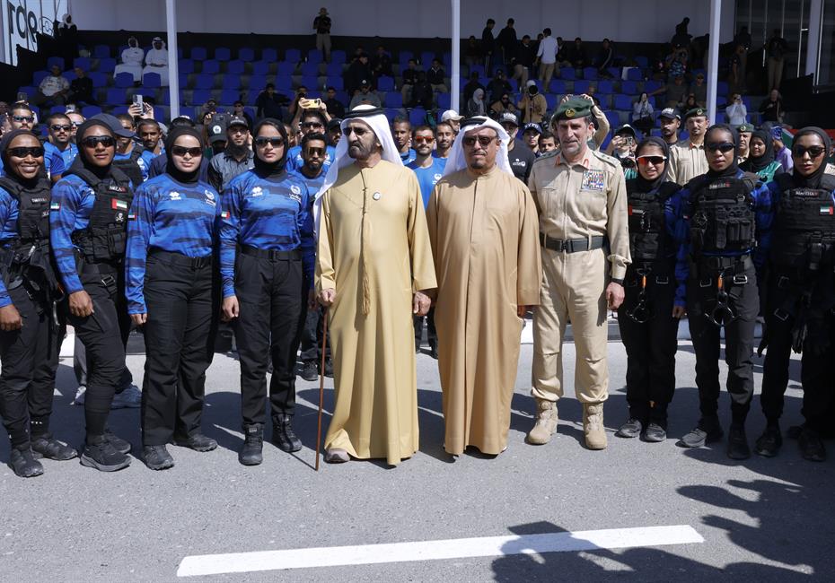 His Highness Sheikh Mohammed bin Rashid Al Maktoum-News-Mohammed bin Rashid witnesses UAE SWAT Challenge 2025 competitions