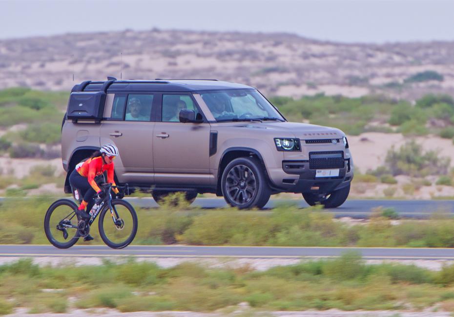 His Highness Sheikh Mohammed bin Rashid Al Maktoum-News-Mohammed bin Rashid attends Al Salam Cycling Championship’s Women’s Race at Al Marmoom Conservation Reserve