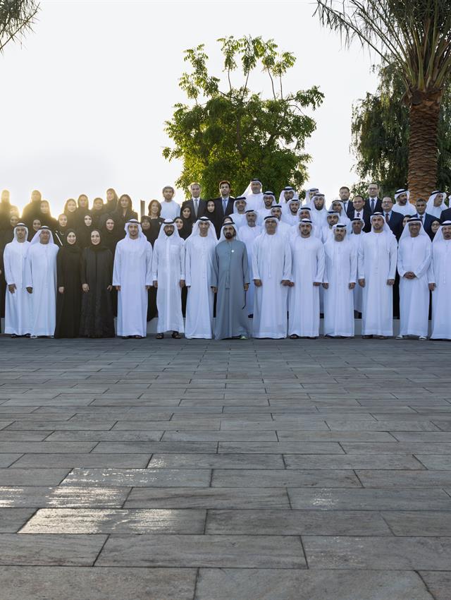 His Highness Sheikh Mohammed bin Rashid Al Maktoum -  - Mohammed bin Rashid meets with Foreign Trade and CEPA negotiation teams at the Ministry of Economy
